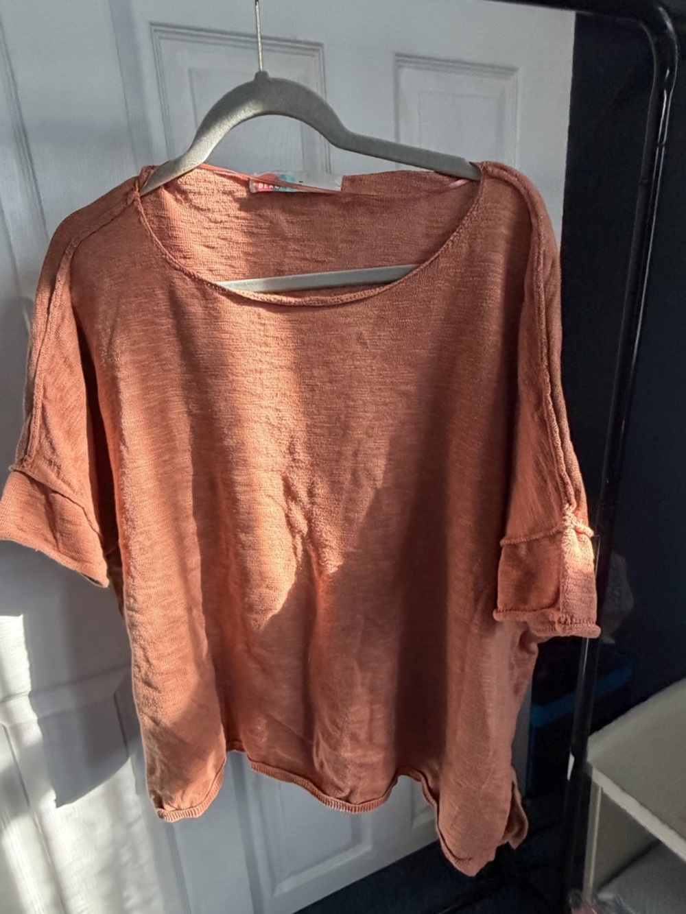 Free People Beach Tunic Top - light Rust Orange